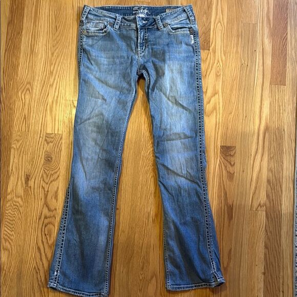 Silver Jeans Frances 18” sz 31x33 - Picture 1 of 6